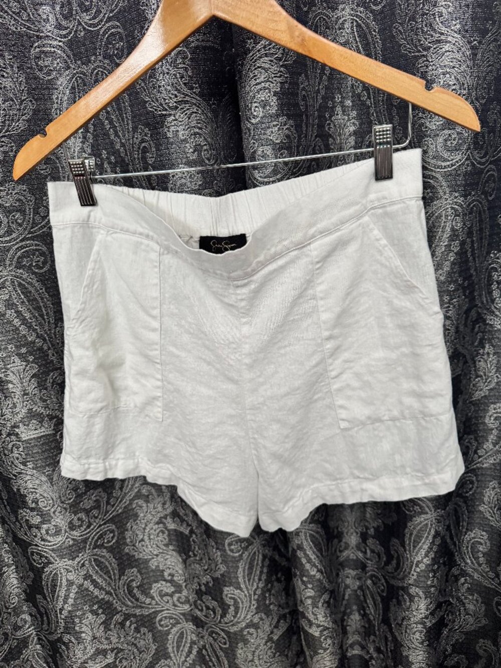 ✨NEW Jessica Simpson Linen Blend Shorts L✨